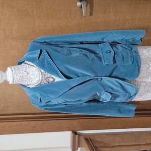 Velveteen Cotton Blazer Jacket